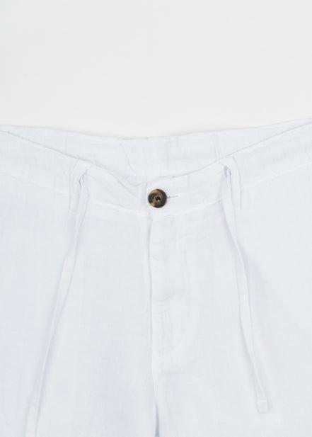 PANTALÓN DE LINO CON CORDÓN