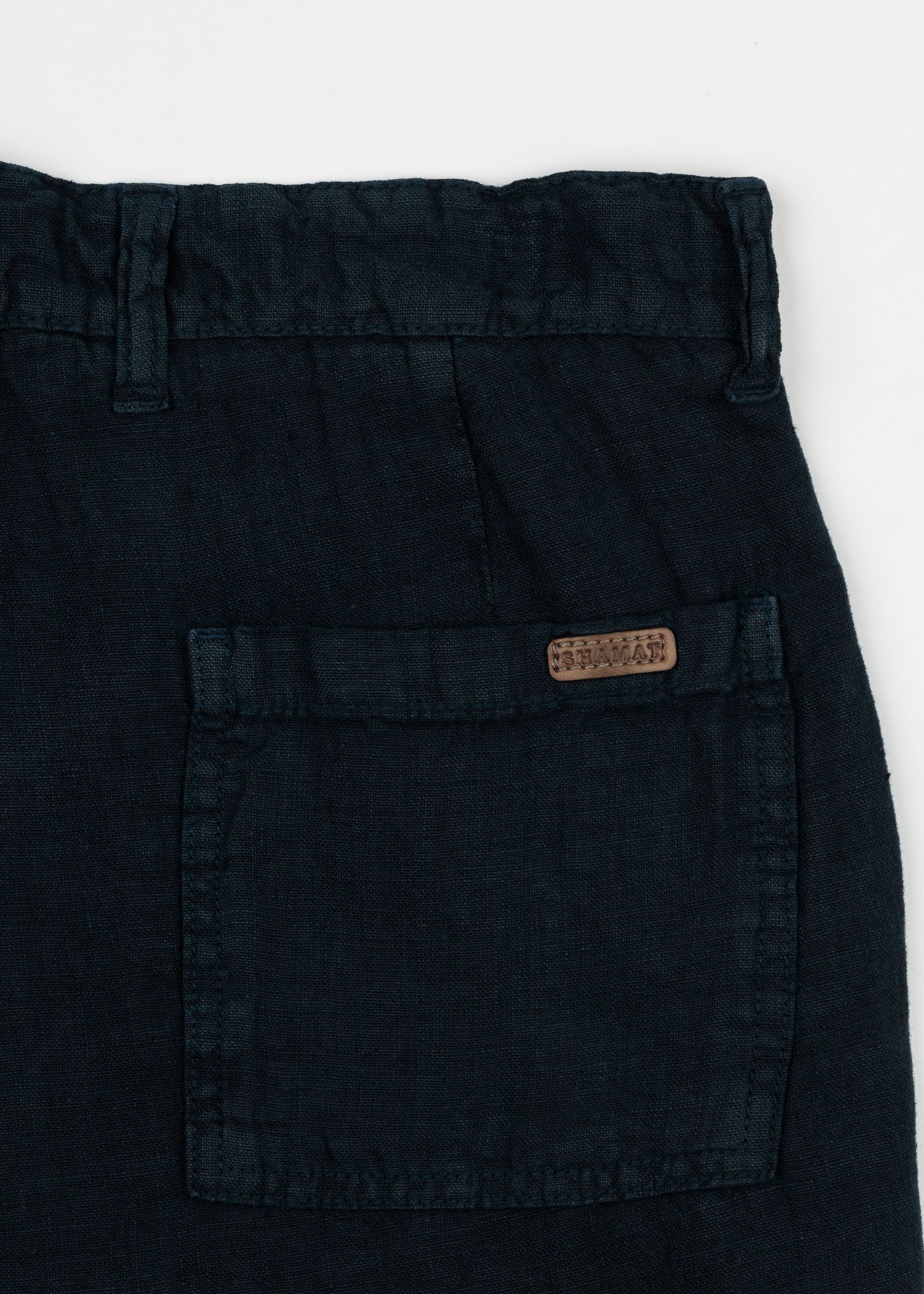 PANTALÓN DE LINO CON CORDÓN