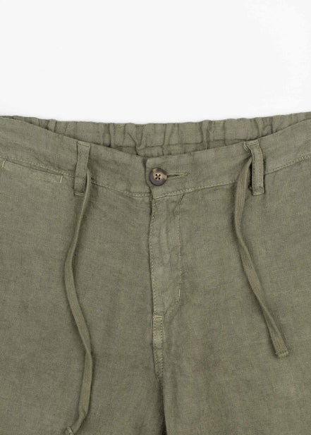 PANTALÓN DE LINO CON CORDÓN