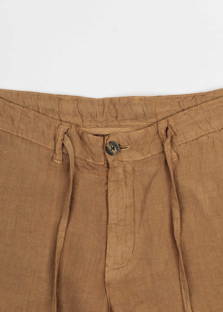 PANTALÓN DE LINO CON CORDÓN