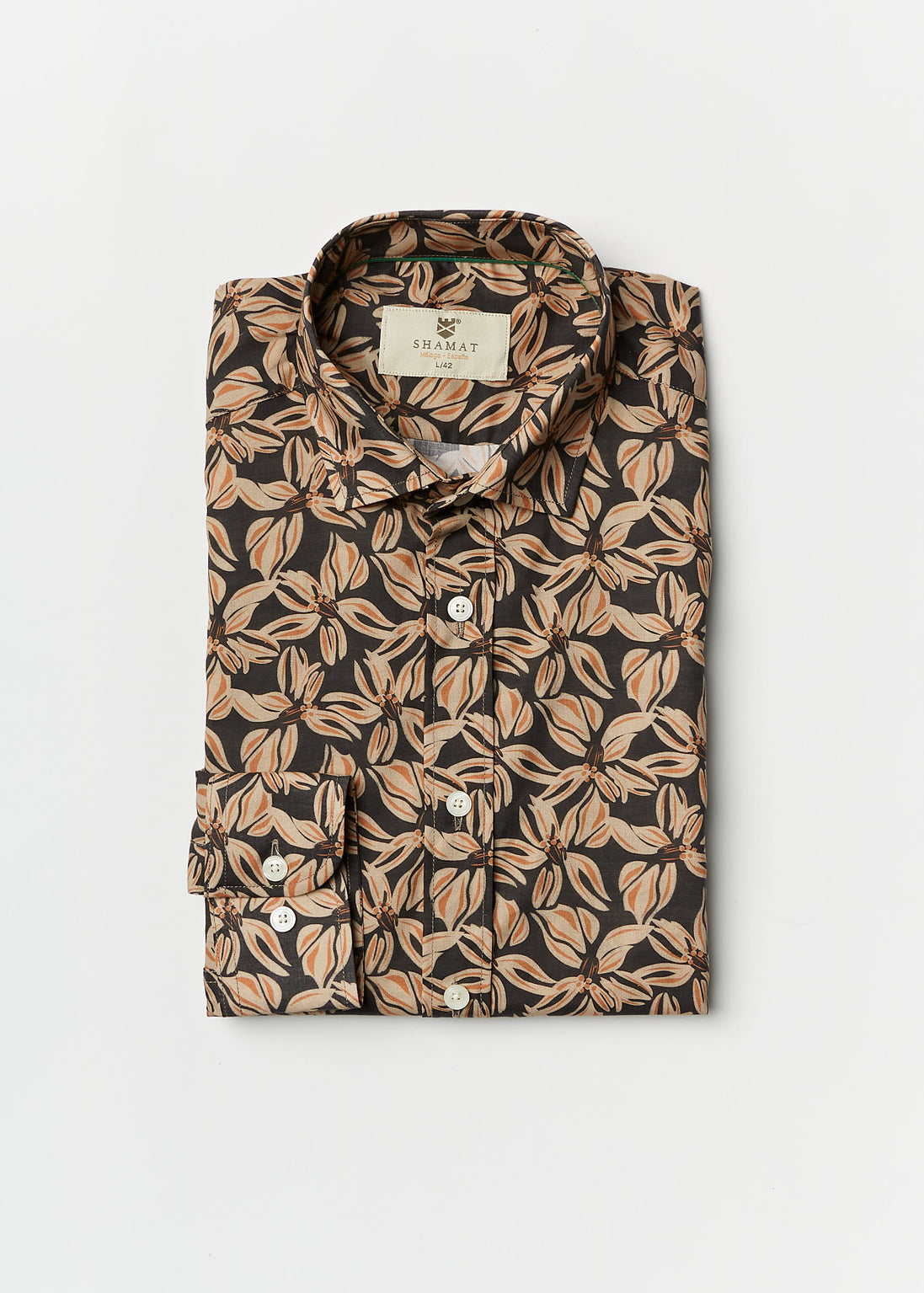 CAMISA ALGODÓN ESTAMPADA