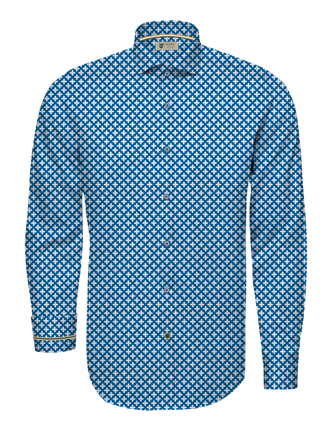 CAMISA ALGODÓN PEKÍN SÍMBOLO HERÁLDICO