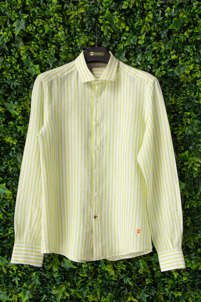 CAMISA LINO FLASH RAYAS