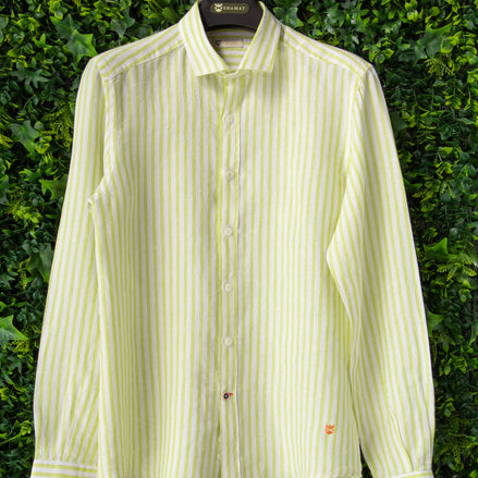 CAMISA LINO FLASH RAYAS