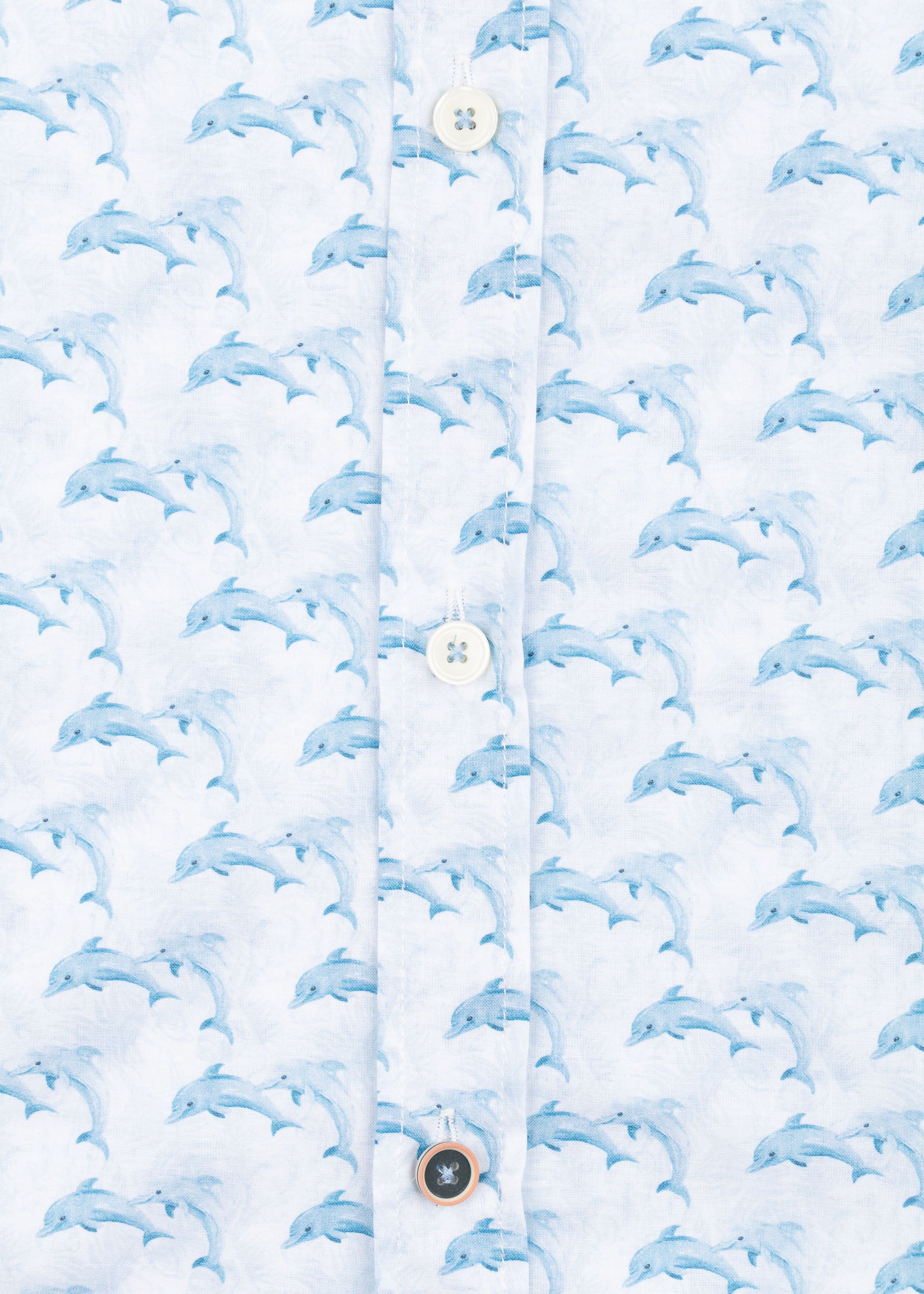 CAMISA ESTAMPADA ELASTÁN DELFINES