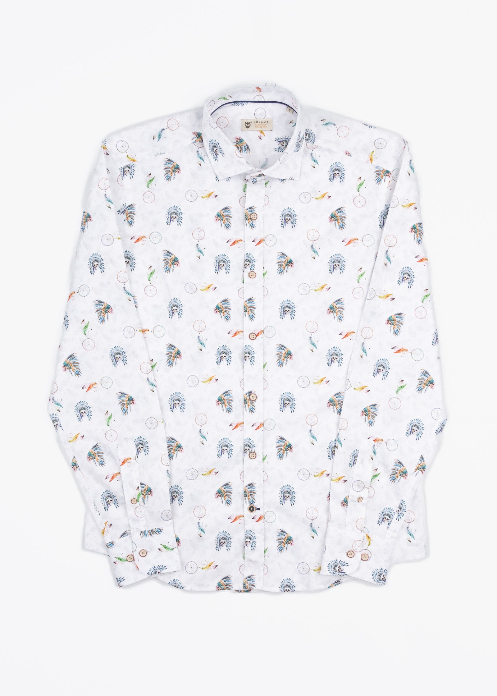 CAMISA ESTAMPADA VOILÈ NATIVES