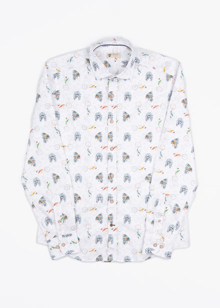 CAMISA ESTAMPADA VOILÈ NATIVES