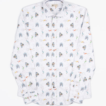 CAMISA ESTAMPADA VOILÈ NATIVES