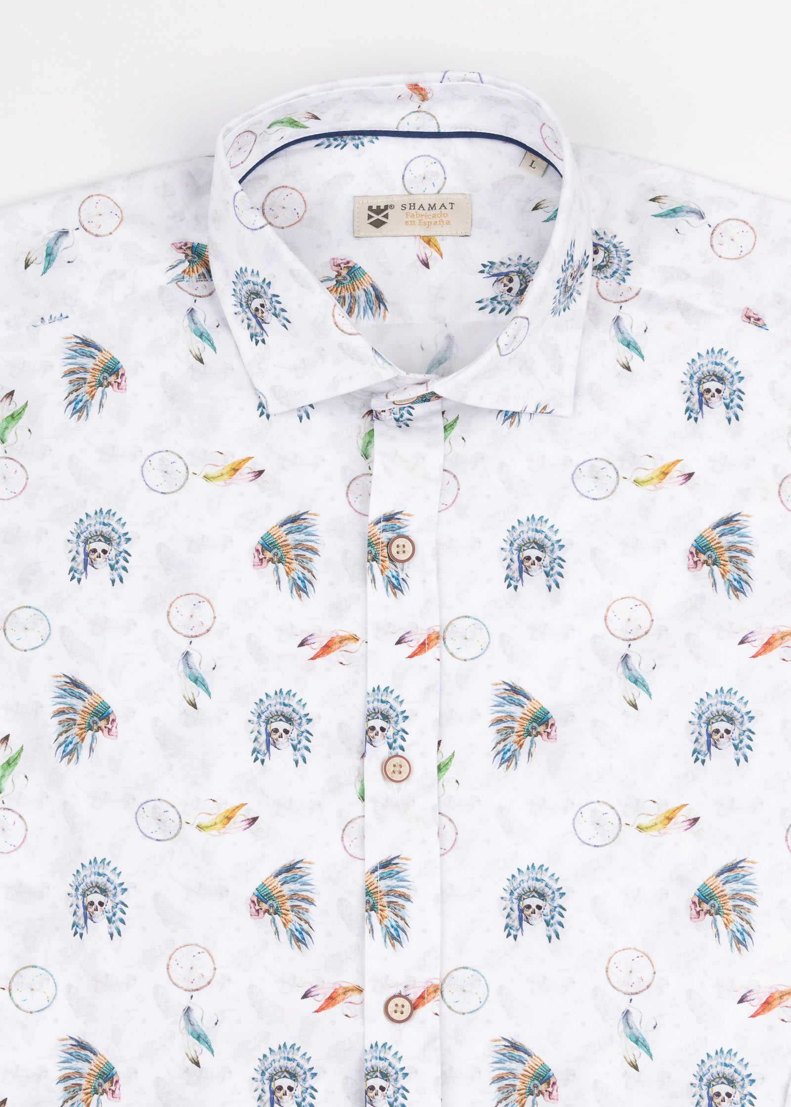CAMISA ESTAMPADA VOILÈ NATIVES