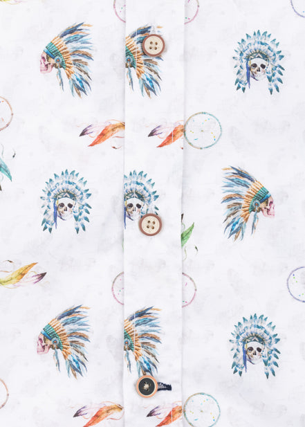 CAMISA ESTAMPADA VOILÈ NATIVES