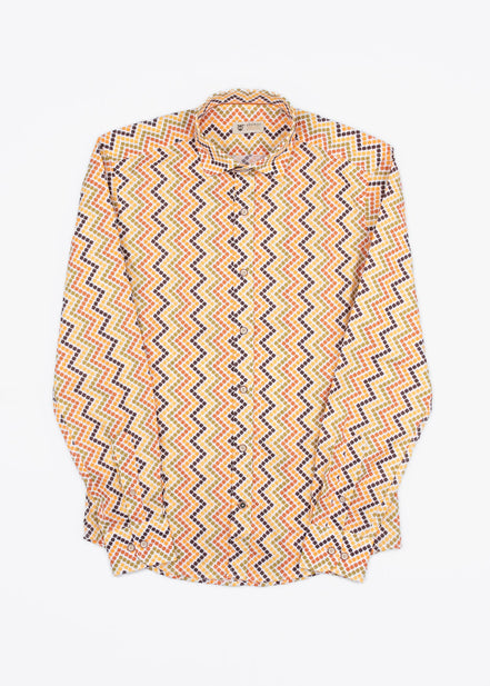 CAMISA ESTAMPADA ELASTÁN RETRO