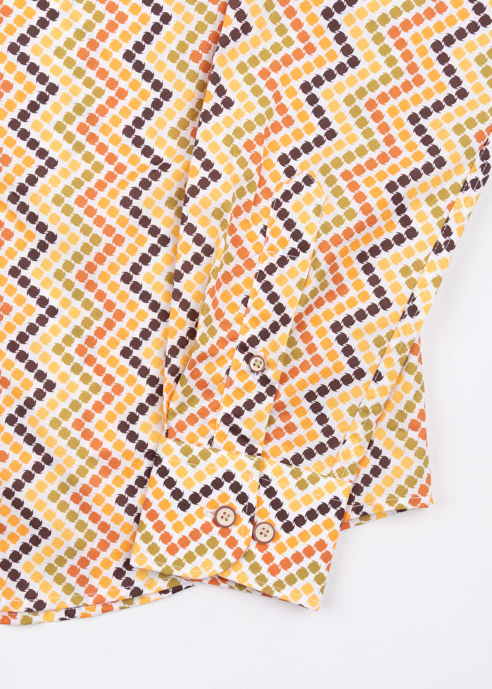 CAMISA ESTAMPADA ELASTÁN RETRO