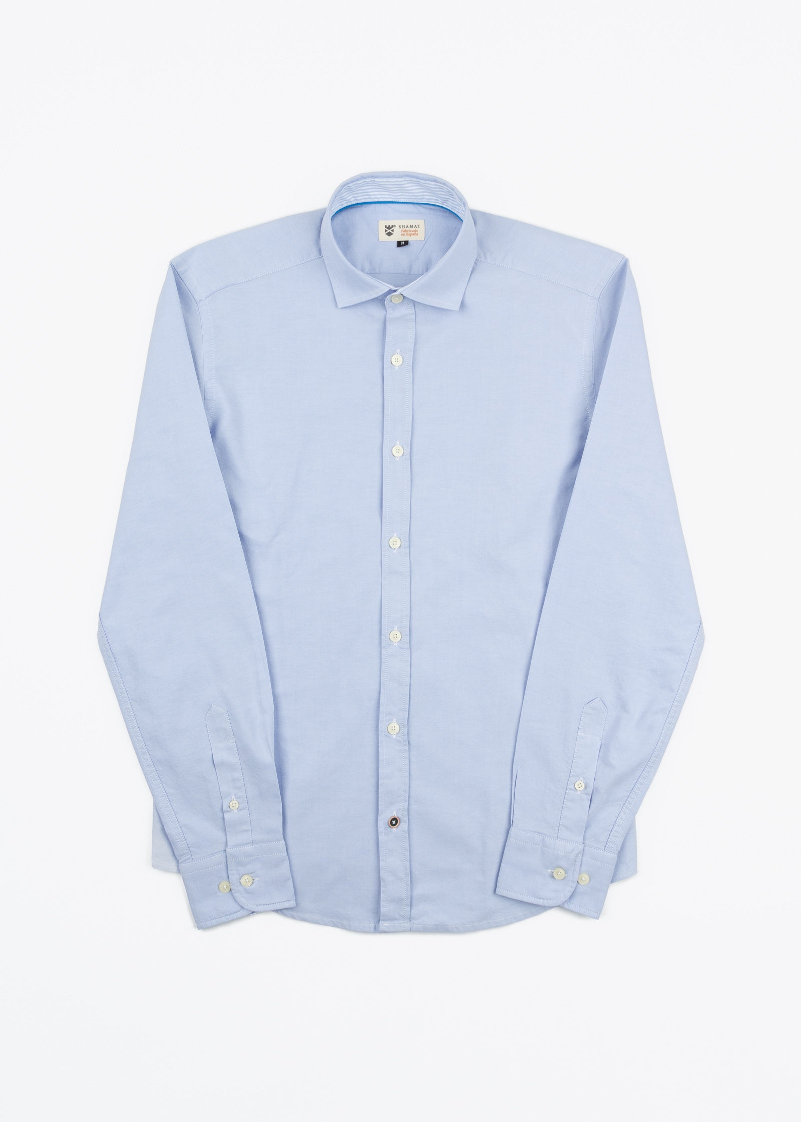CAMISA ML OXFORD COMBINADA
