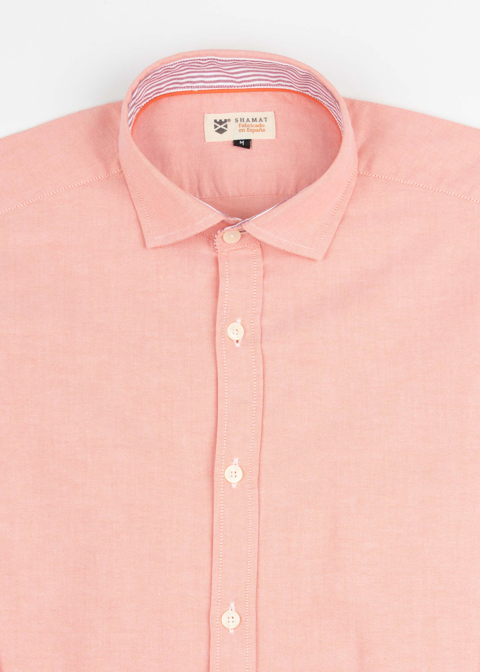 CAMISA ML OXFORD COMBINADA
