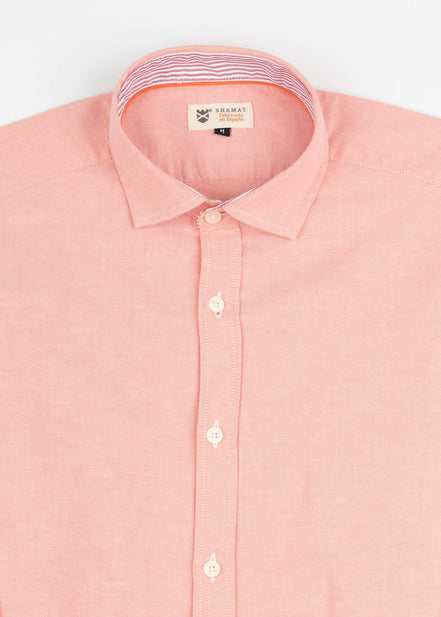 CAMISA ML OXFORD COMBINADA