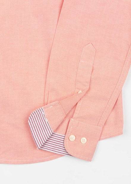 CAMISA ML OXFORD COMBINADA