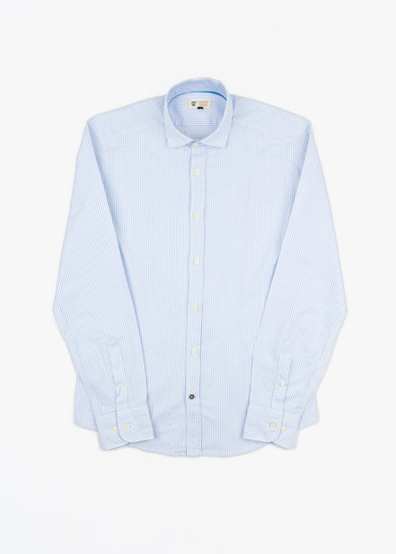 CAMISA ML OXFORD COMBINADA