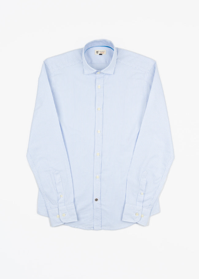 CAMISA ML OXFORD COMBINADA