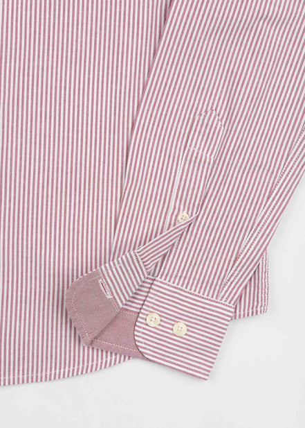 CAMISA ML OXFORD COMBINADA