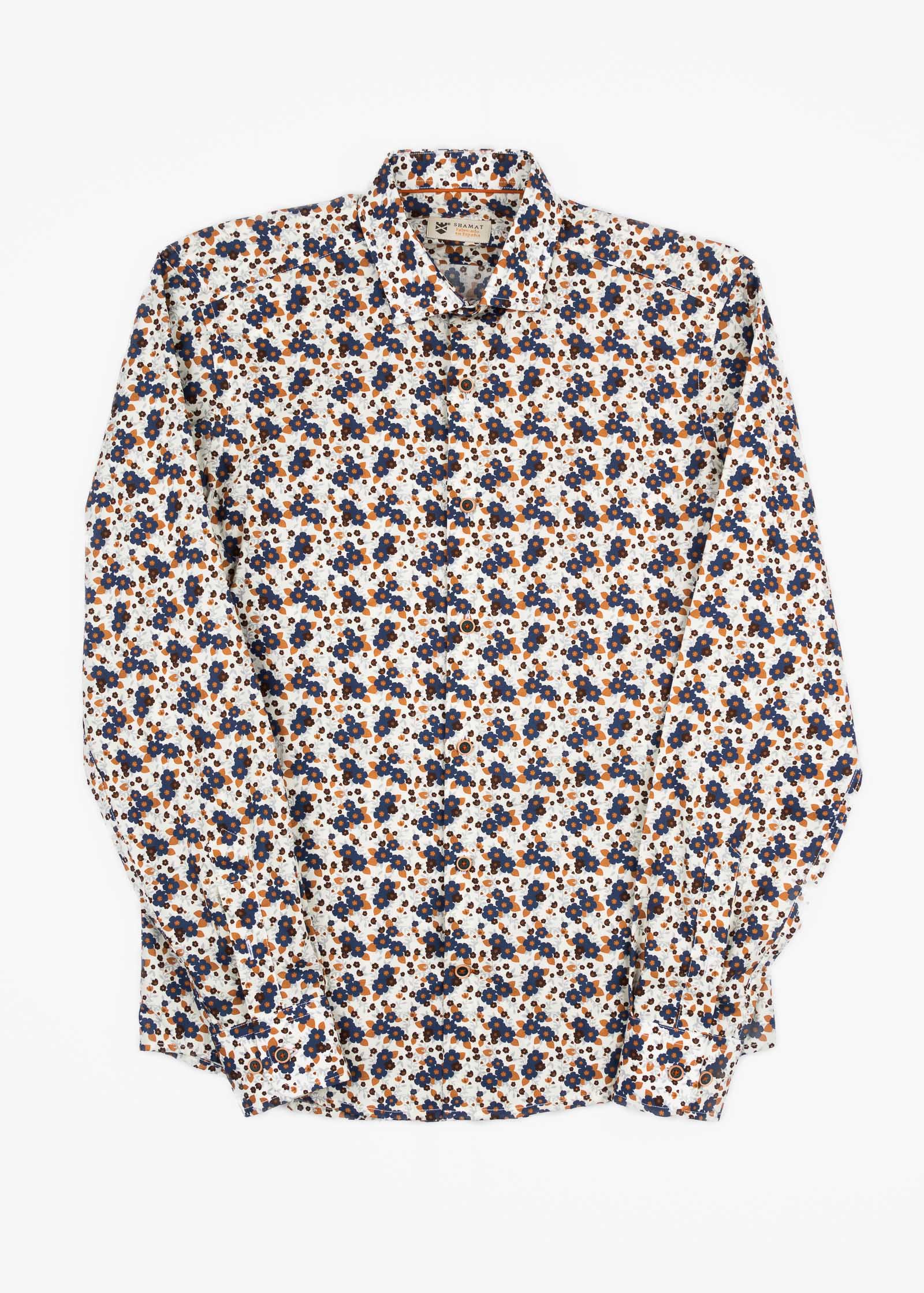CAMISA ML TRM FLORES
