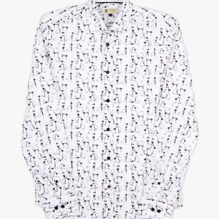 CAMISA ML EST ALG/ELAST CATS