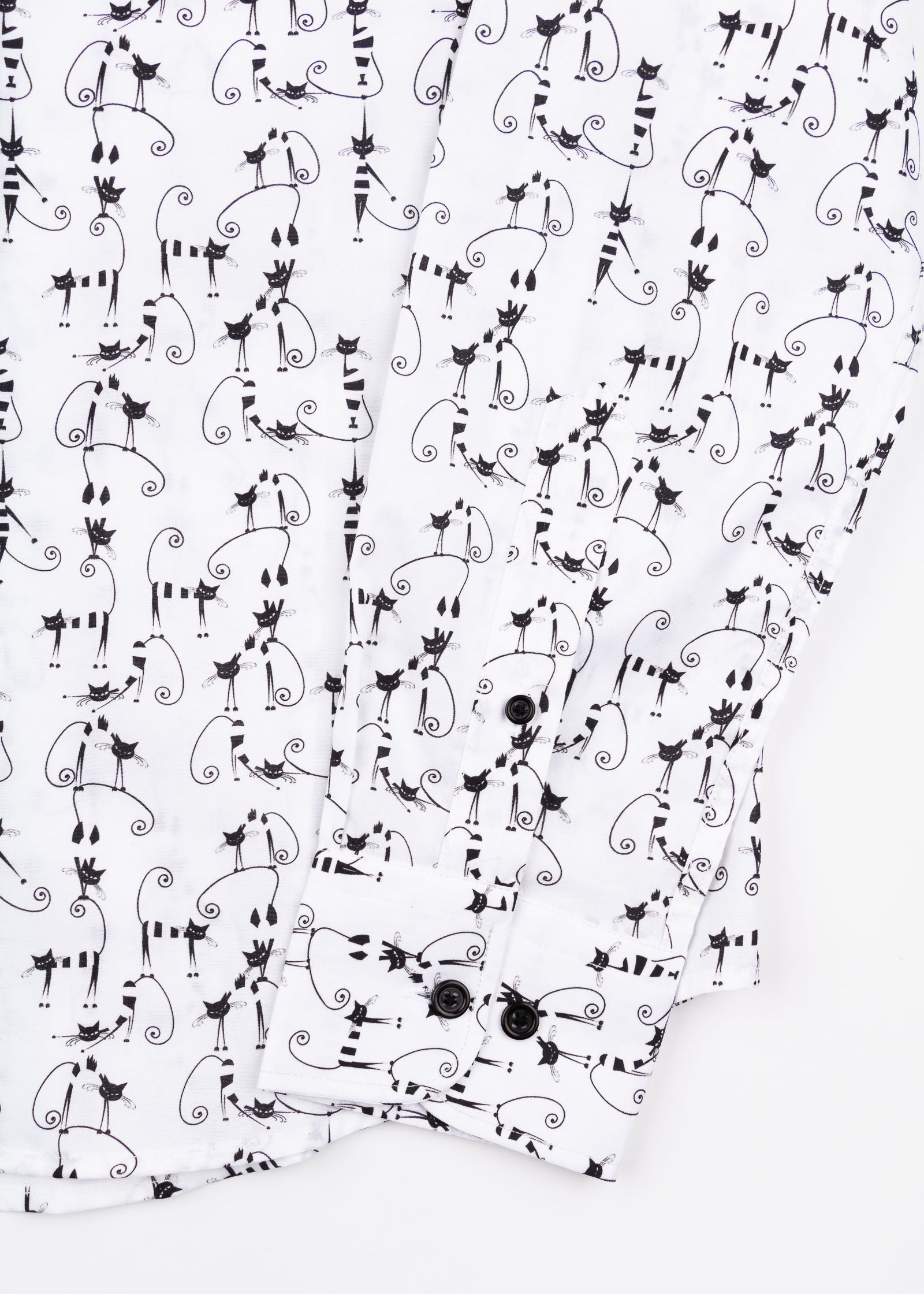 CAMISA ML EST ALG/ELAST CATS