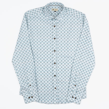 CAMISA ML EST ALG/ELAST SKULL
