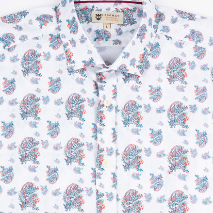 CAMISA ML EST ALG/ELAST PAISLEY