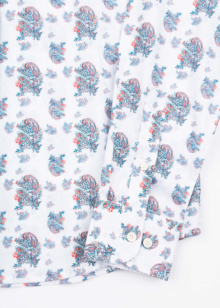 CAMISA ML EST ALG/ELAST PAISLEY