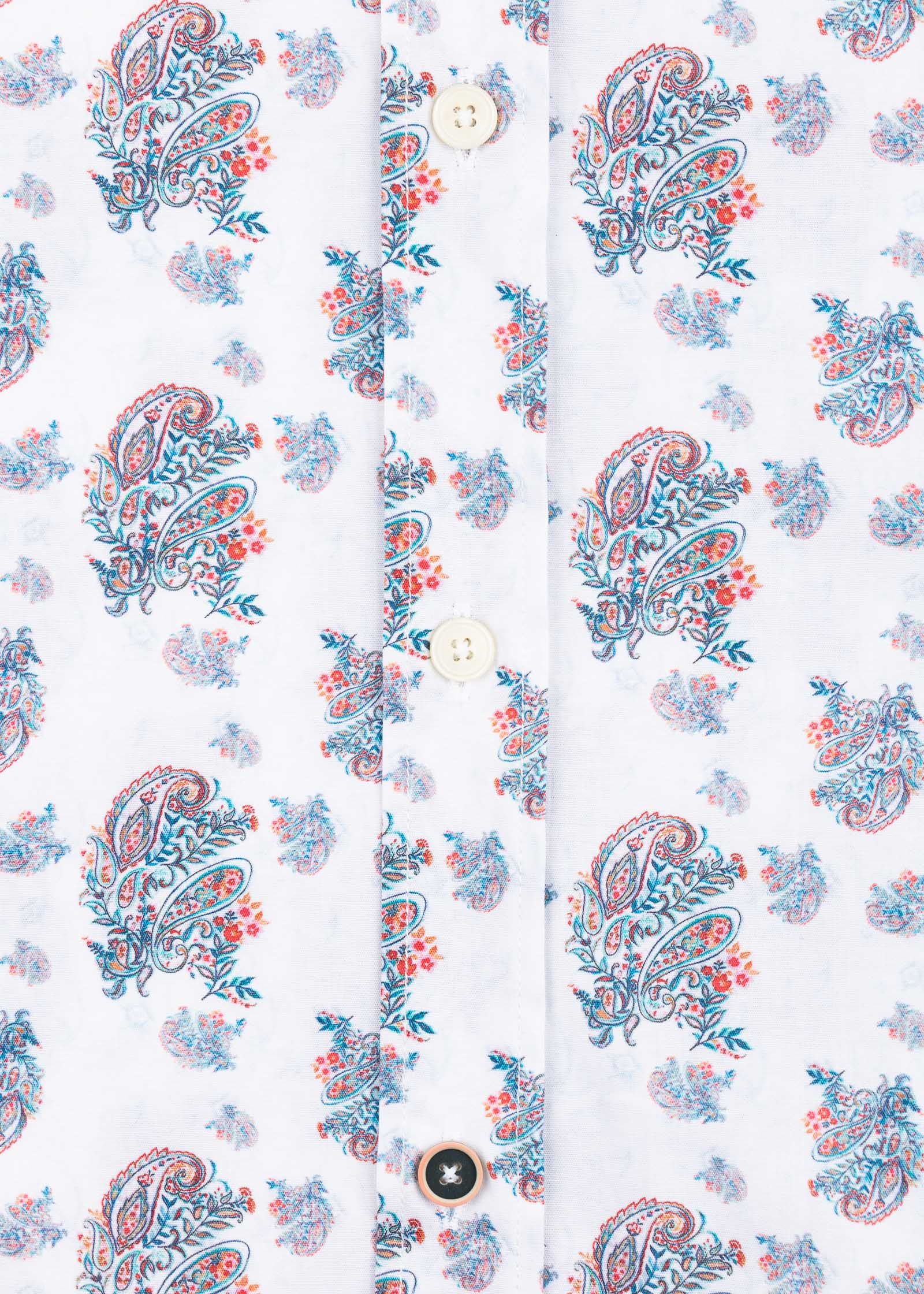 CAMISA ML EST ALG/ELAST PAISLEY