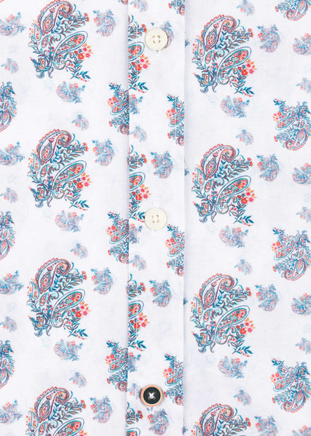 CAMISA ML EST ALG/ELAST PAISLEY
