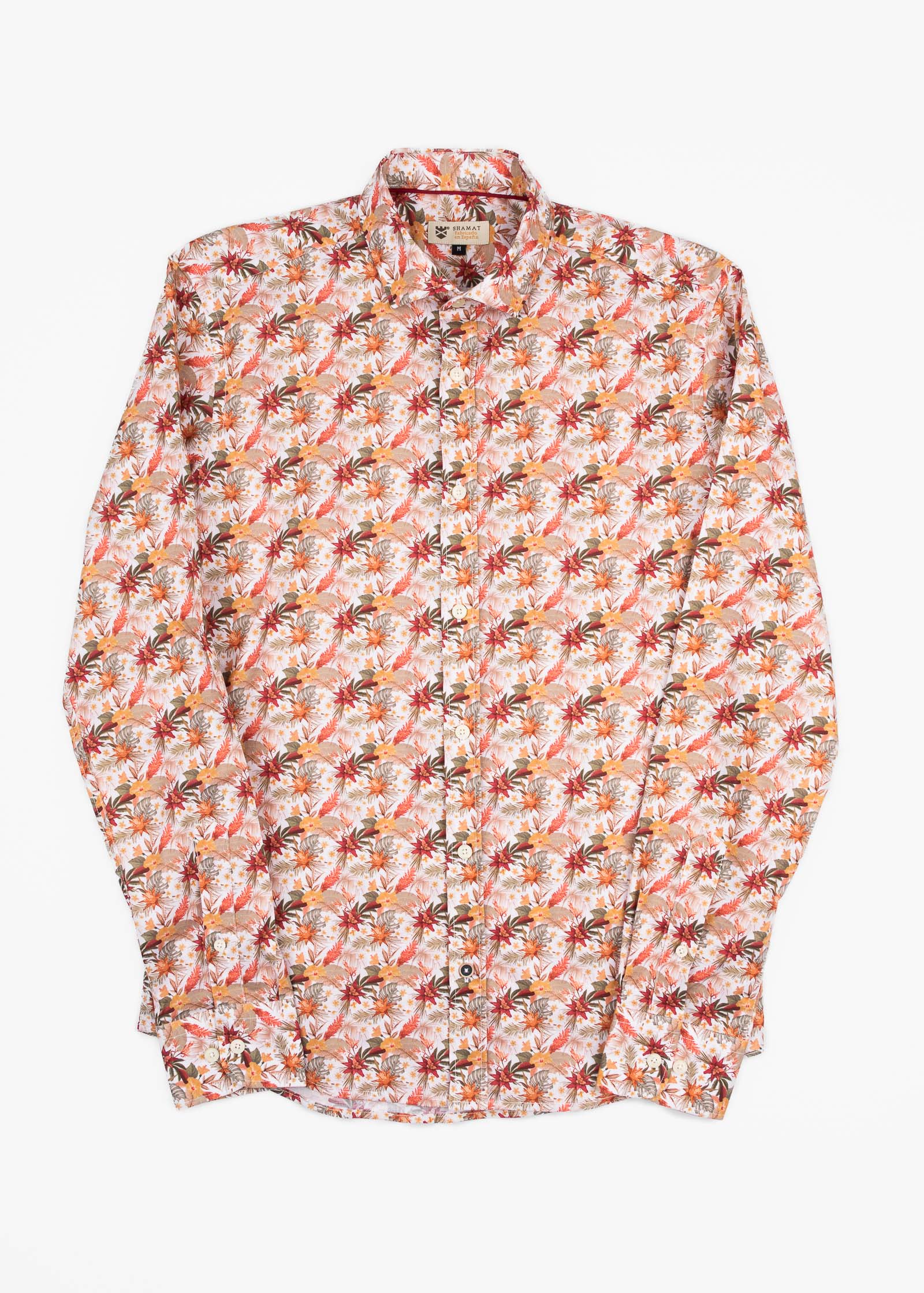 CAMISA ML EST ALG/ELAST AUTUMN
