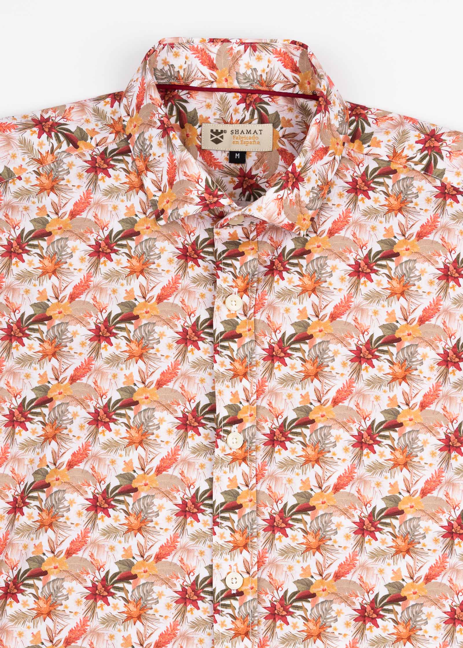CAMISA ML EST ALG/ELAST AUTUMN