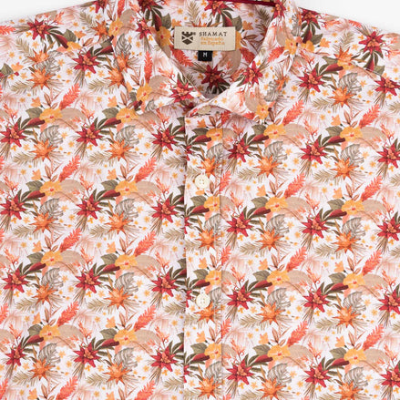 CAMISA ML EST ALG/ELAST AUTUMN
