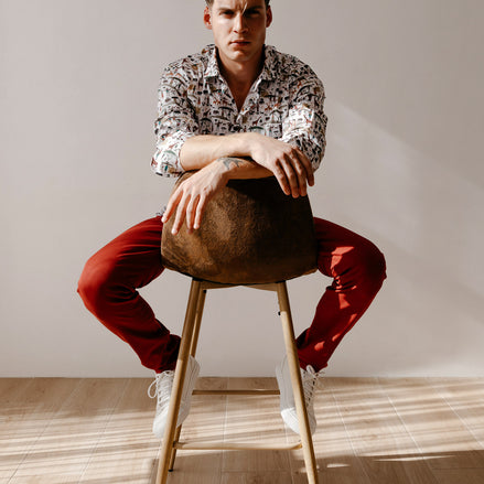 CAMISA ML EST ALG/ELAST AFRICA