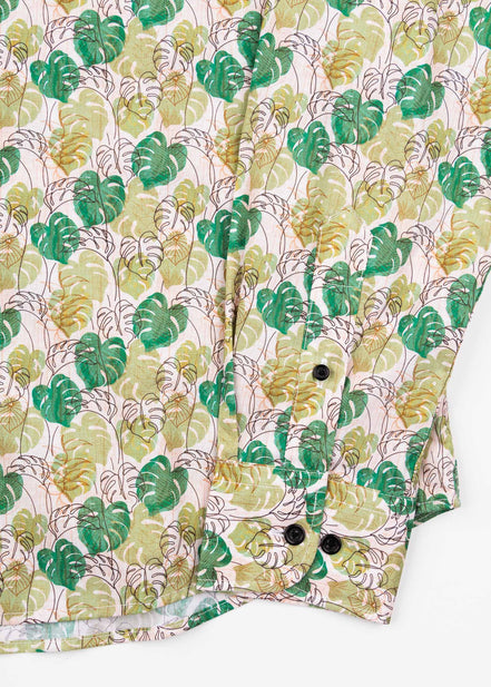 CAMISA ML EST ALG/ELAST TROPIC