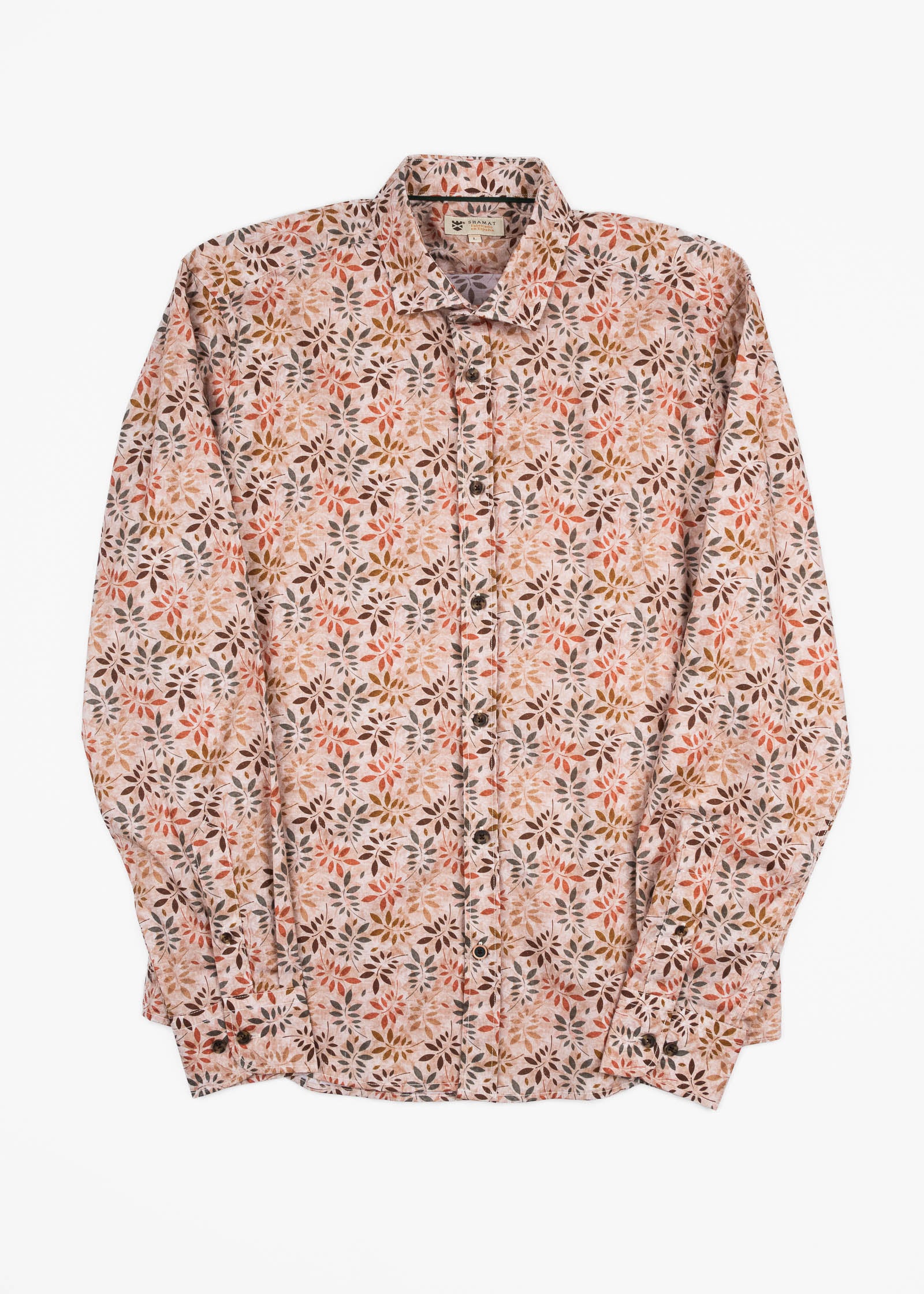 CAMISA ML EST ALG/ELAST LAND