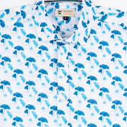 CAMISA ML EST ALG/ELAST JAPAN BLUE