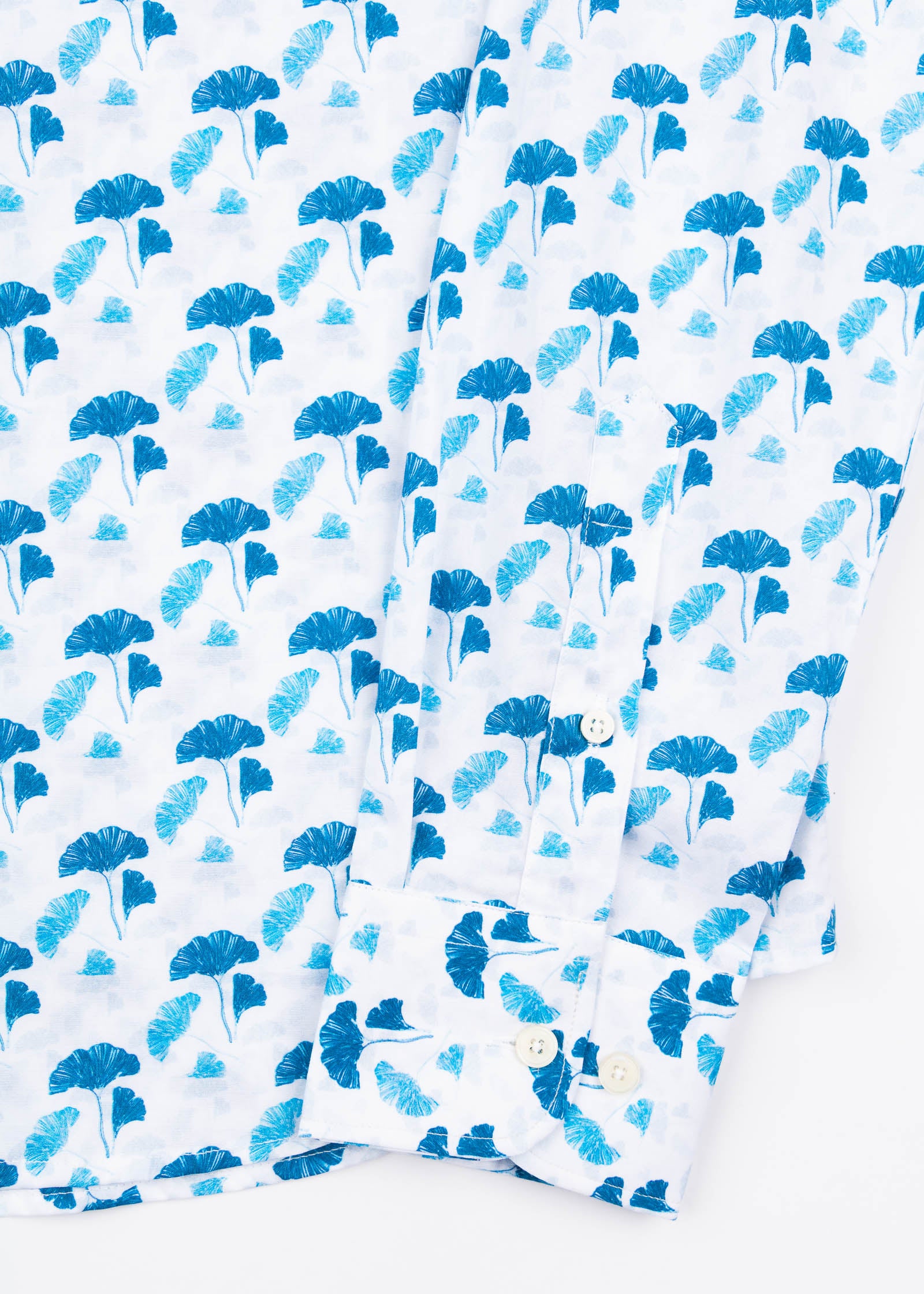 CAMISA ML EST ALG/ELAST JAPAN BLUE
