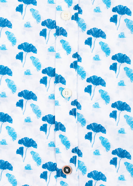 CAMISA ML EST ALG/ELAST JAPAN BLUE