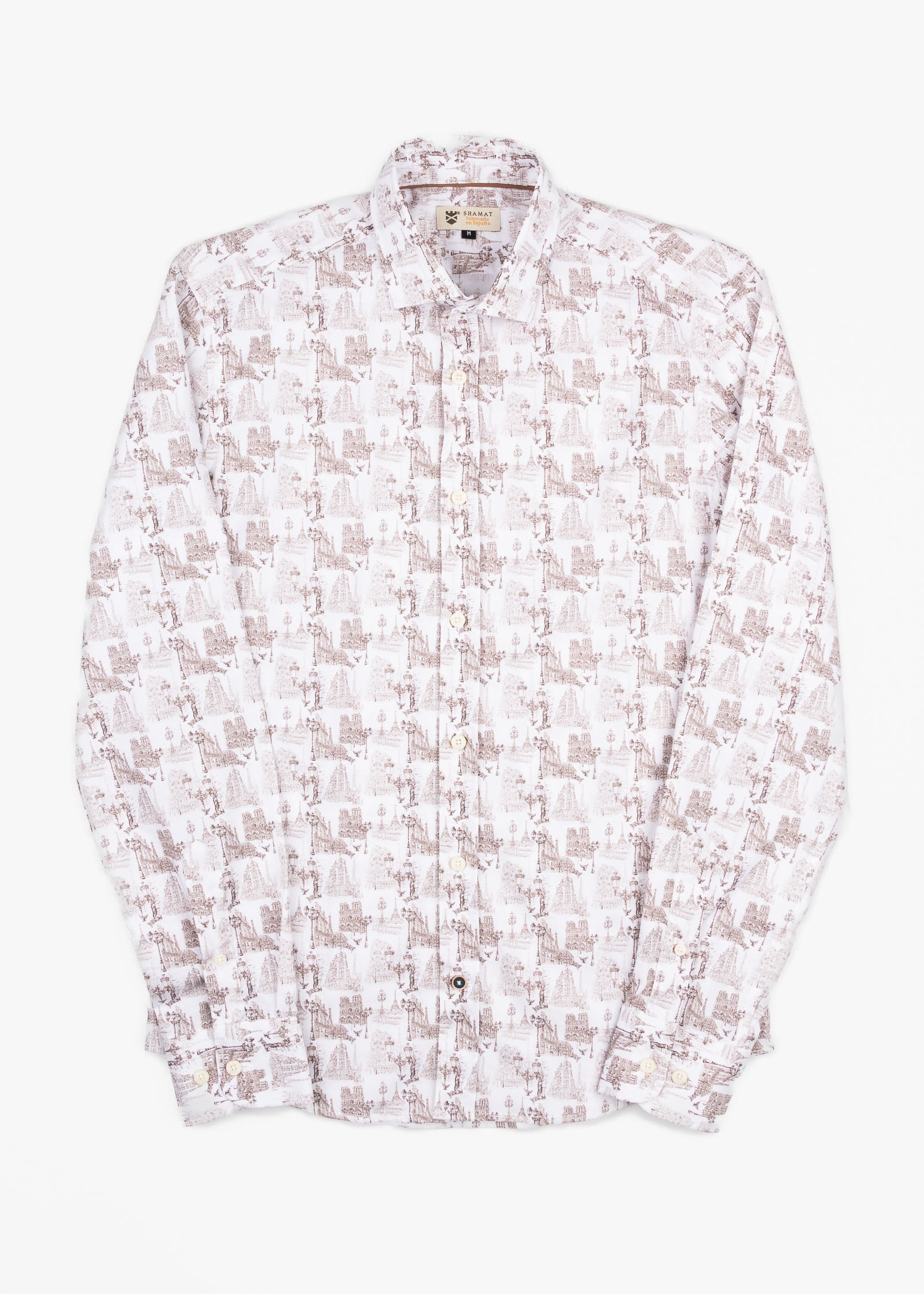 CAMISA ML EST ALG/ELAST PARIS