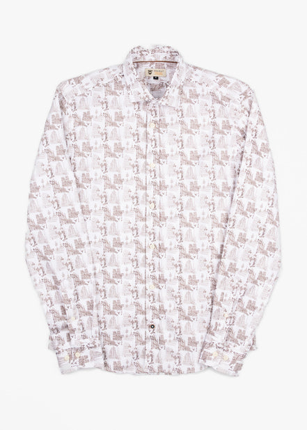 CAMISA ML EST ALG/ELAST PARIS