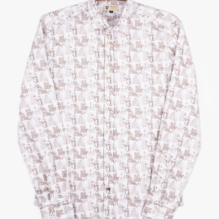 CAMISA ML EST ALG/ELAST PARIS