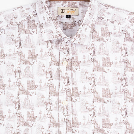 CAMISA ML EST ALG/ELAST PARIS