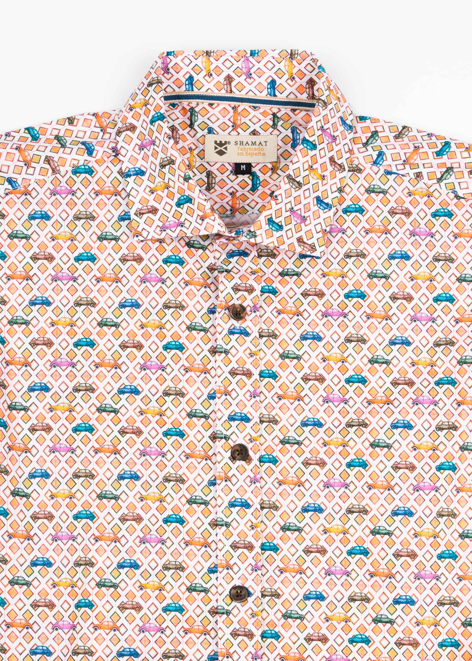 CAMISA ML EST ALG/ELAST CARS