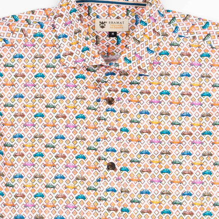 CAMISA ML EST ALG/ELAST CARS