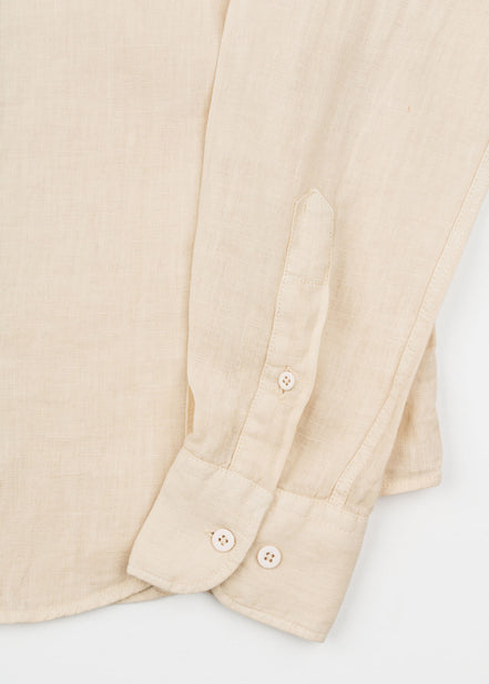 CAMISA DE LINO CON BOSILLOS