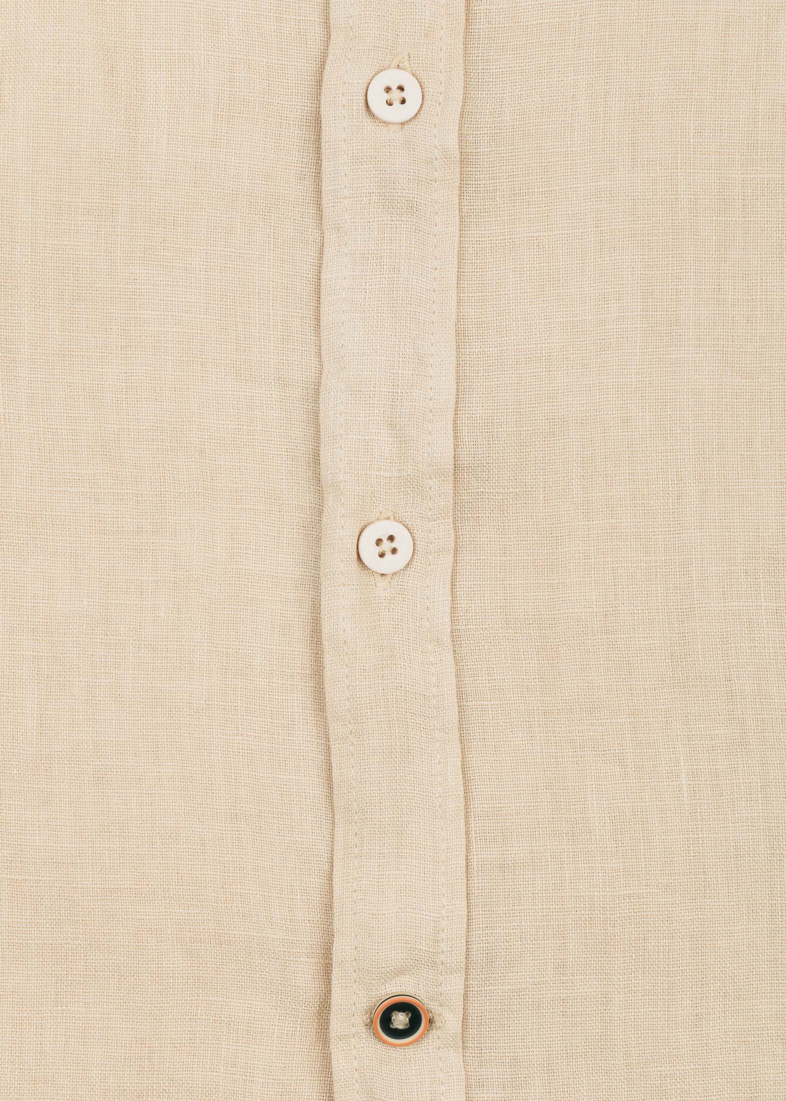 CAMISA DE LINO CON BOSILLOS