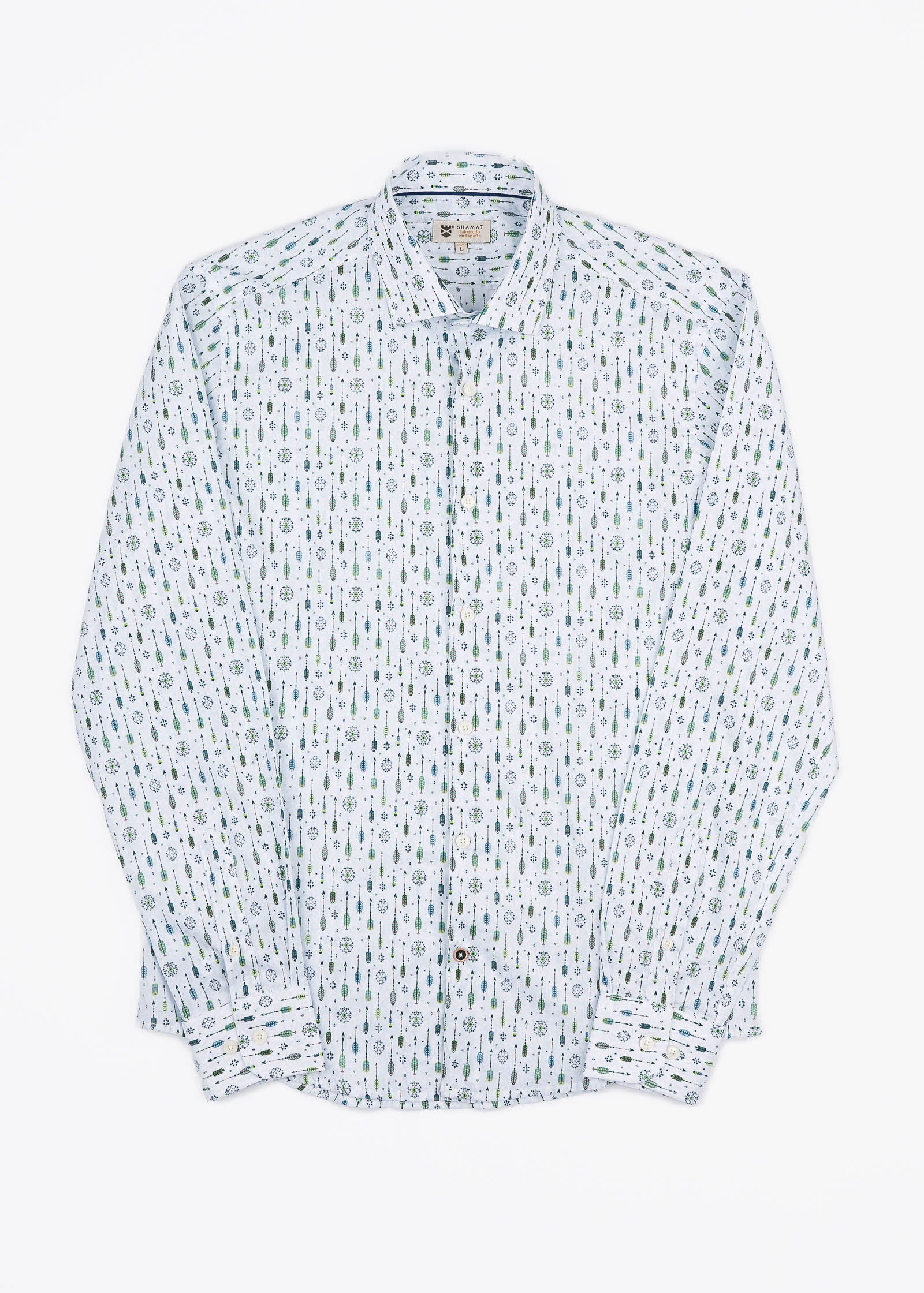 CAMISA ESTAMPADA VOILÈ FLECHAS