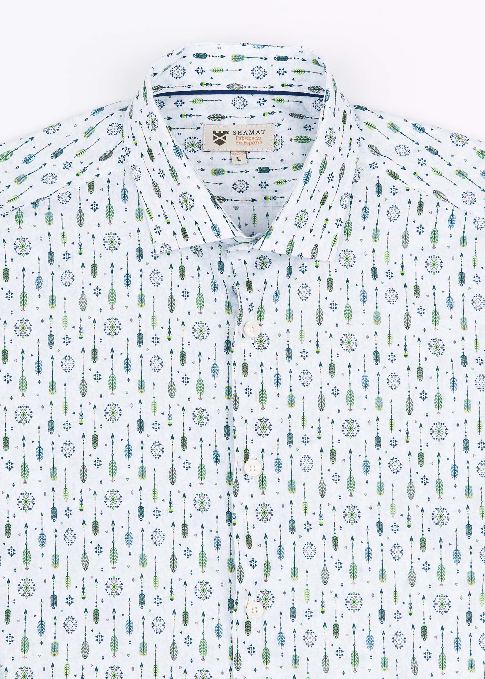 CAMISA ESTAMPADA VOILÈ FLECHAS
